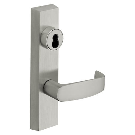 Sargent Grade 1 Exit Device Trim, Storeroom Function, Key Unlocks Trim, Trim Retracts Latch/Trim Relocks whe 60-706 ETL LHRB 26D